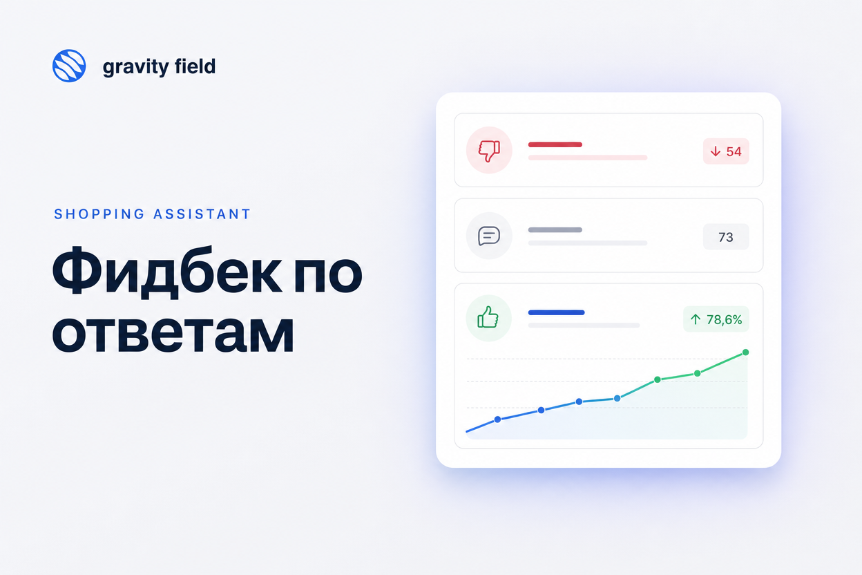 Фидбек по ответам Shopping Assistant